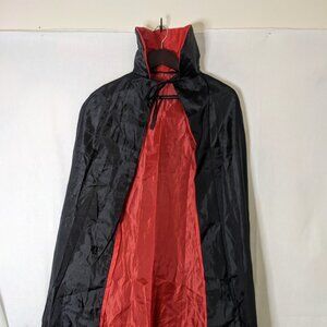 Costume Cape Reversible Red and Black One Size